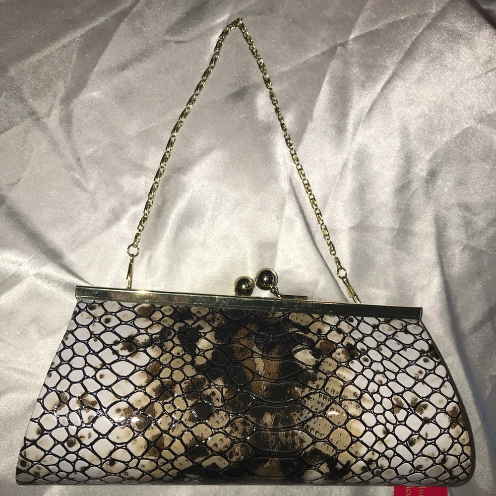 Faux snake bag